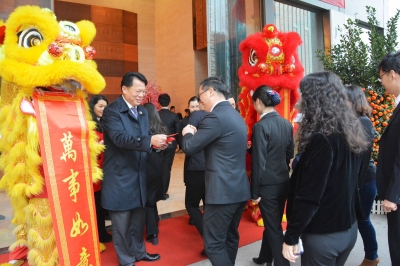 鑼鼓喧天迎新春 醒獅起舞開門紅——廣東堅基集團(tuán)舉行隆重的開工儀式